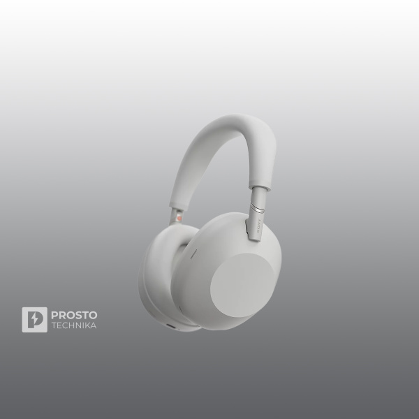 Наушники Sony WH-1000XM6, серебряный (Silver)